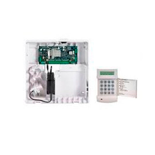 KIT CENTRAL GALAXY FLEX V3 12 À 20 ZONES. BOITE PLASTIQUE MOYENNE, MK7, GPRS ET PORTAIL RF. DEGRÉ - SECUROTOP