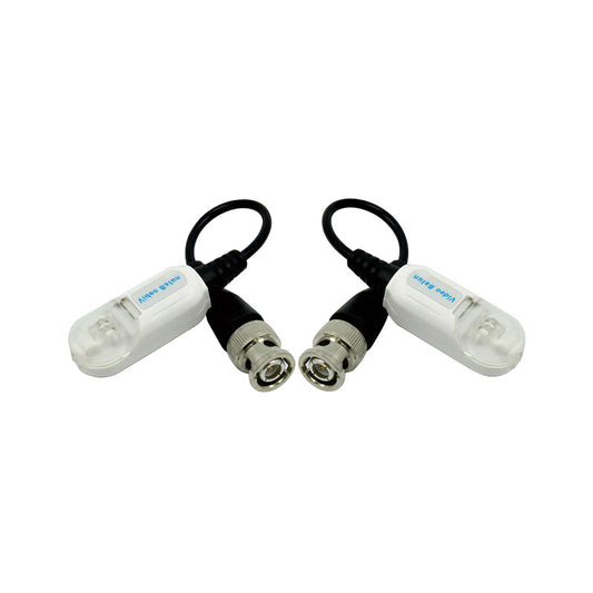 ÉMETTEUR-RÉCEPTEUR PAS.1CH VIDEO PARTRENZ.C/MINI CAB.COAX.CON RAP.BLISTER 2 - SECUROTOP