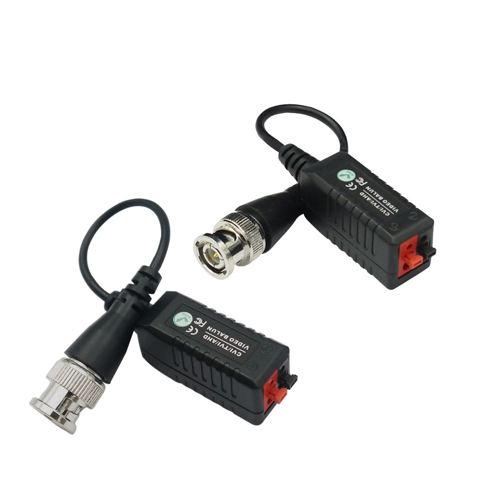 BALUN PASSIF 1CH BLISTER 2UD. CÂBLE À BROCHES HDCVI/TVI/AHD - SECUROTOP