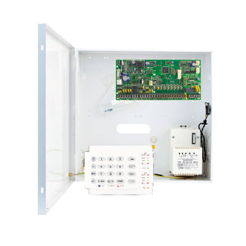 KIT CENTRAL 8 ZONES SPECTRA + CLAVIER LED 10Z - SECUROTOP