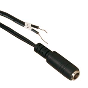 CÂBLE DC FEMELLE POUR CAM.C/IN.TRUCK. FIL DE 60CM - SECUROTOP