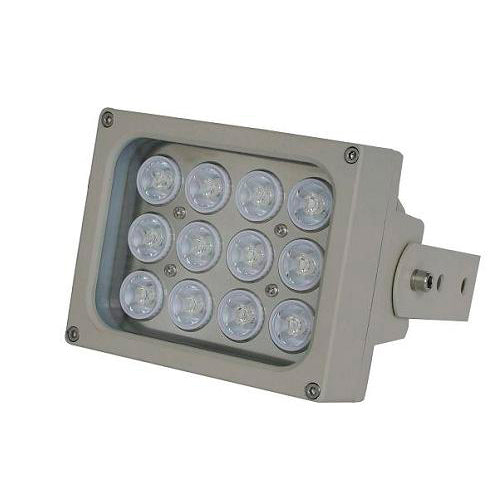 FOCUS INFRAROUGE 150MTS-60º. 12LED. AC220V.28W.IP66 ÉTANCHE - SECUROTOP
