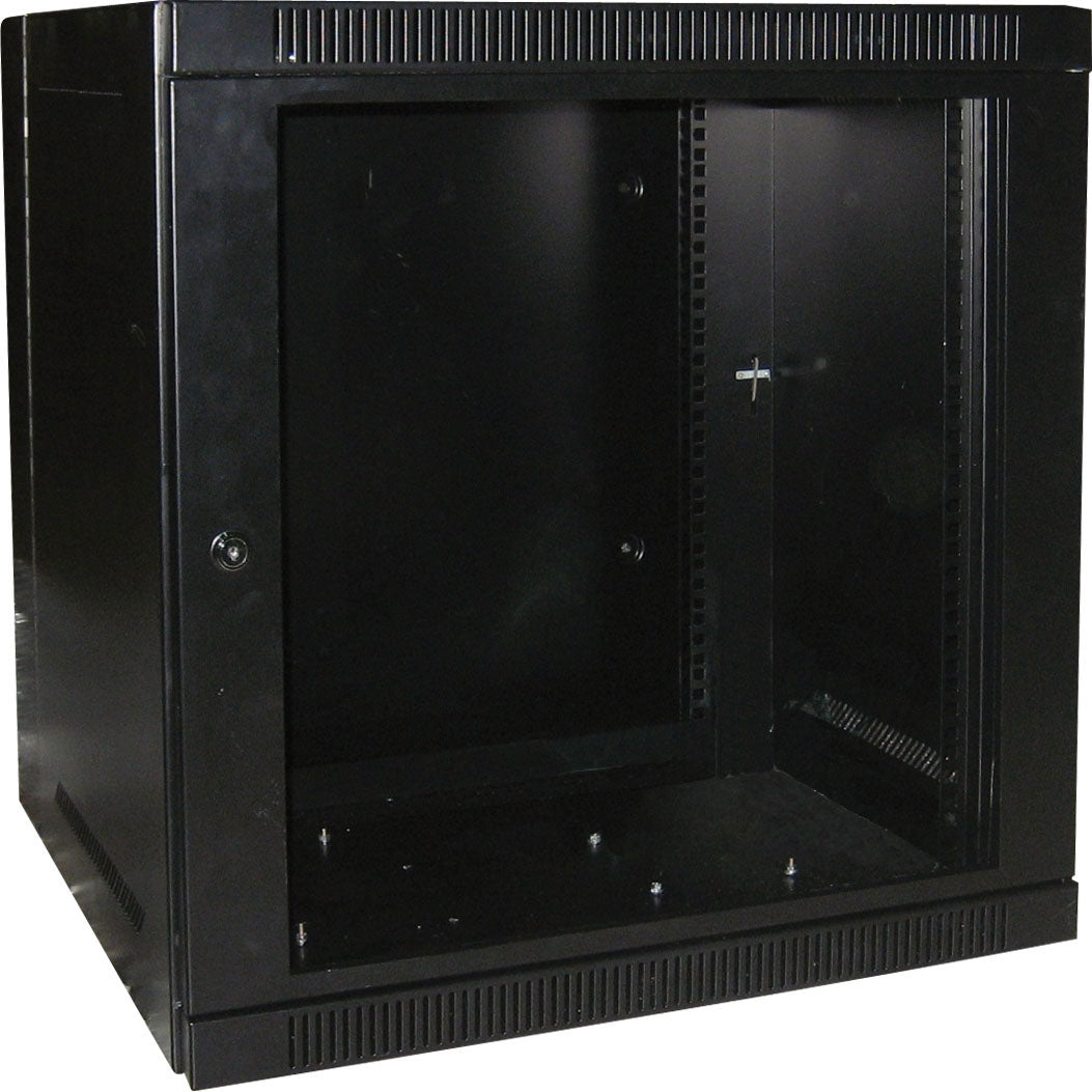 ARMOIRE RACK MURAL 12U 600*550CM COULEUR NOIRE - SECUROTOP