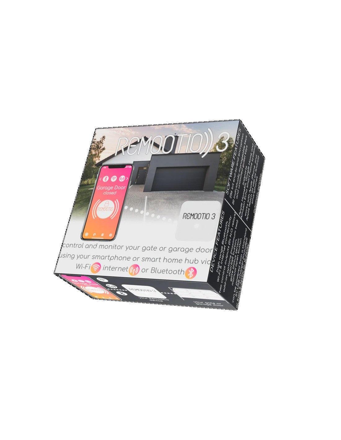 REMOOTIO 3 Module Connecté Portail et Porte de Garage