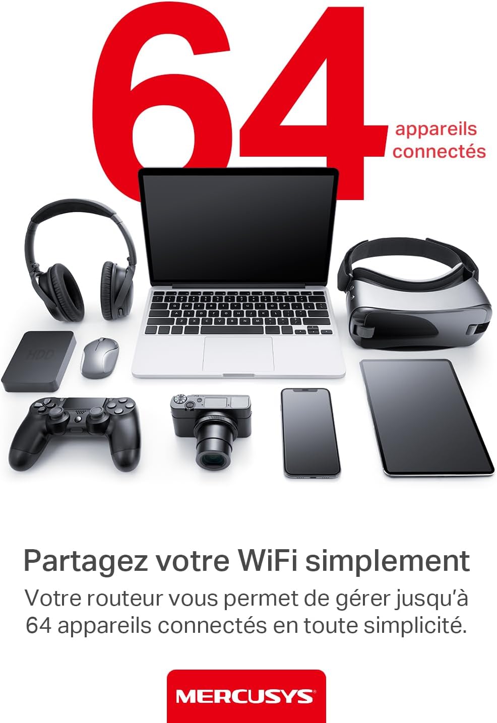 MERCUSYS MB235-4G Routeur Wi-Fi AC1200