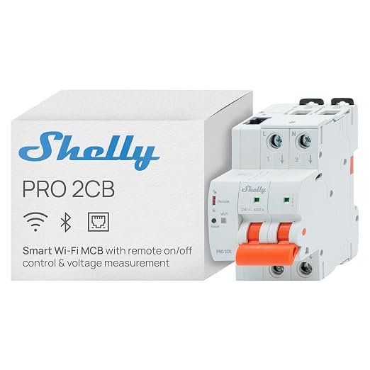 Shelly Pro Disjoncteur Modulaire Intelligent Wi-Fi
