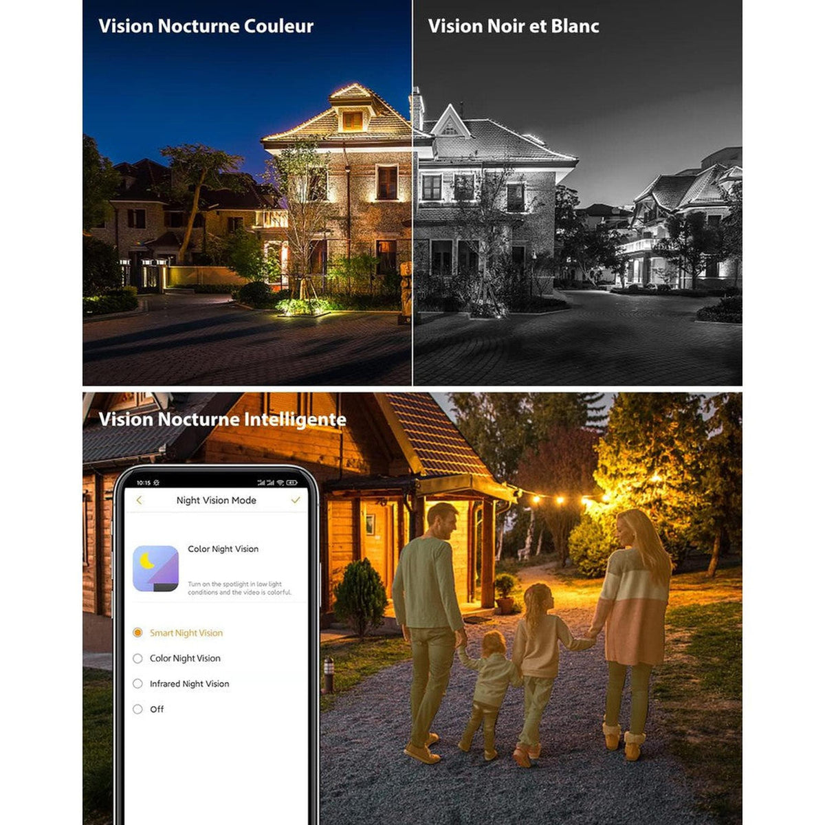Imou Bullet 3 Caméra Extérieure Wi-Fi Spot LED