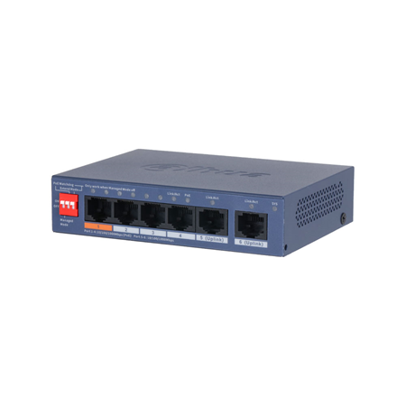 Switch PoE Gigabit Dahua gérable dans le cloud Série CS4000