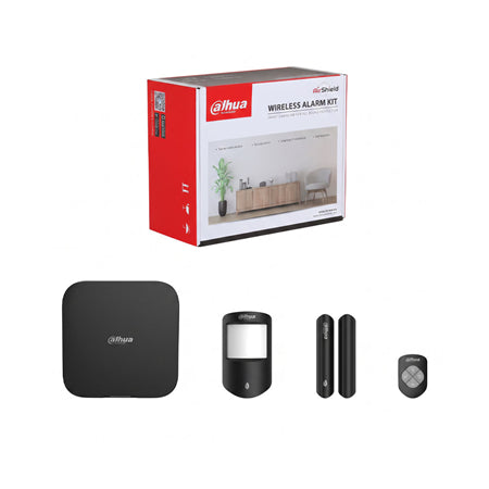 Dahua DAHUA-5582 Kit Alarme Sans Fil 868 MHz Grade 2 Noir