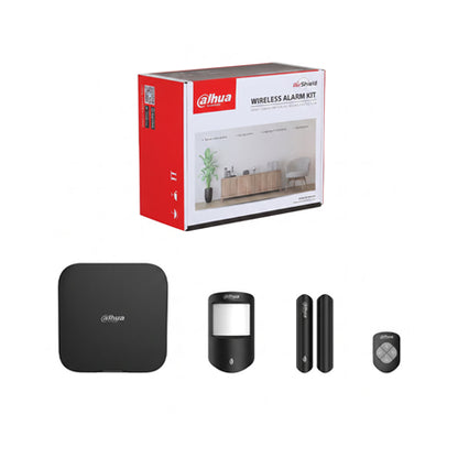 Dahua DAHUA-5582 Kit Alarme Sans Fil 868 MHz Grade 2 Noir