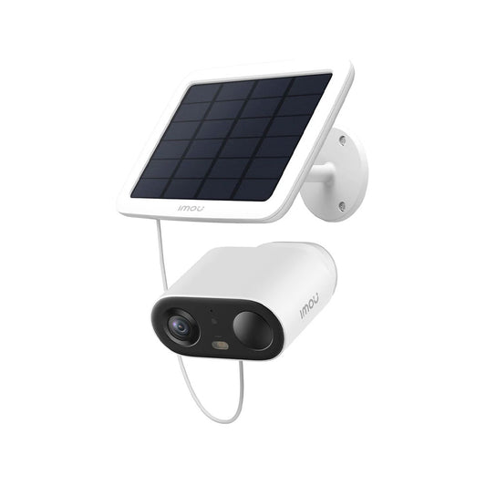 Caméra IP WiFi 3MP avec panneau solaire et batterie rechargeable