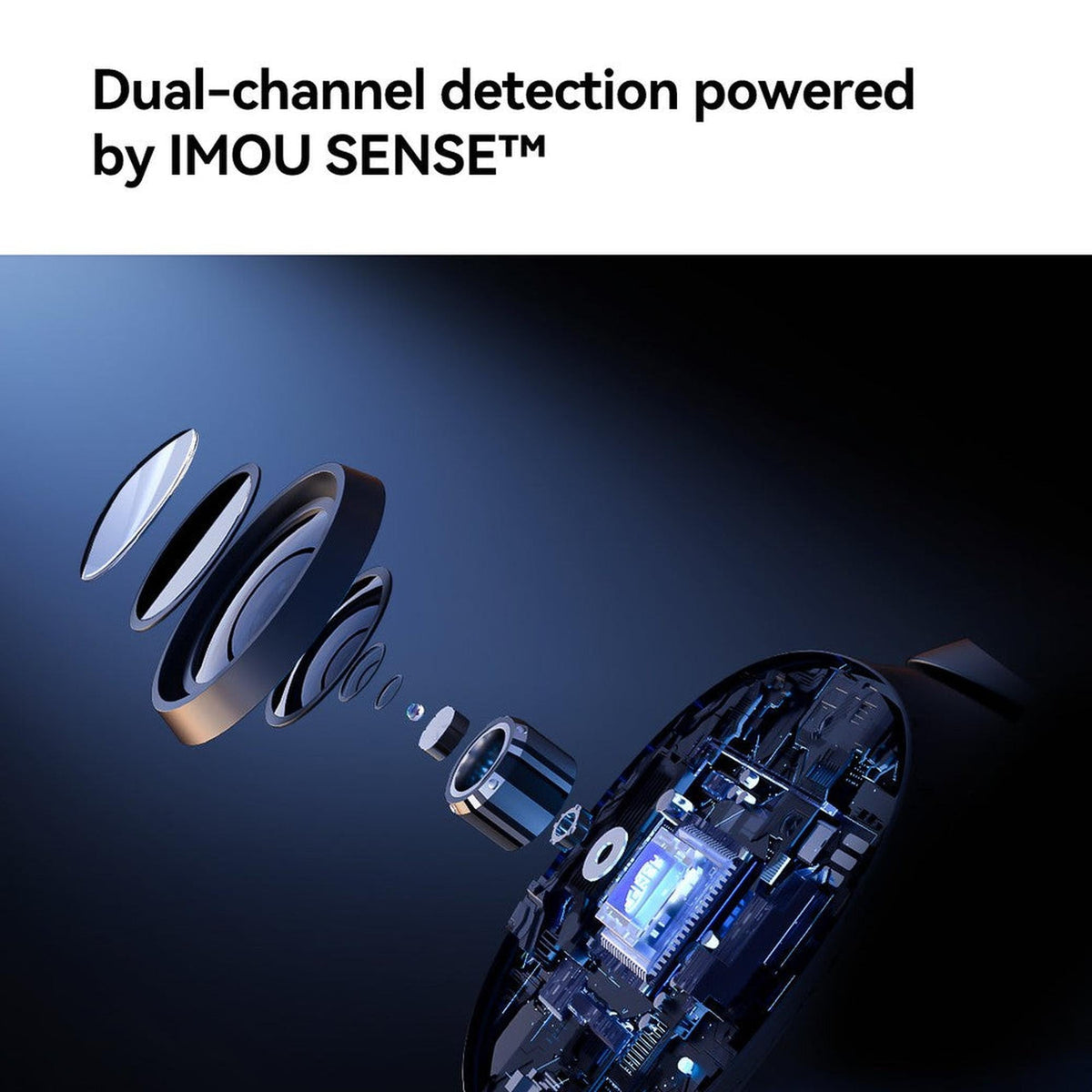 Imou Cruiser Dual 6MP Caméra Extérieure Wi-Fi Rotative