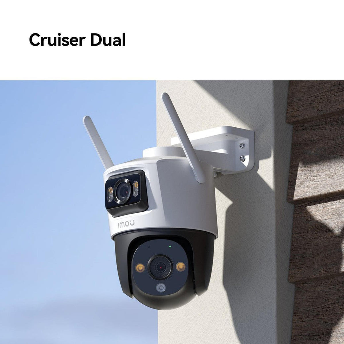 Imou Cruiser Dual 6MP Caméra Extérieure Wi-Fi Rotative