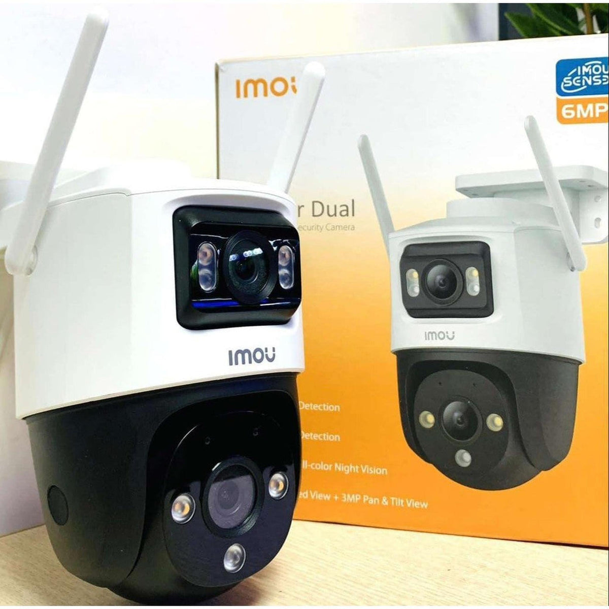 Imou Cruiser Dual 6MP Caméra Extérieure Wi-Fi Rotative