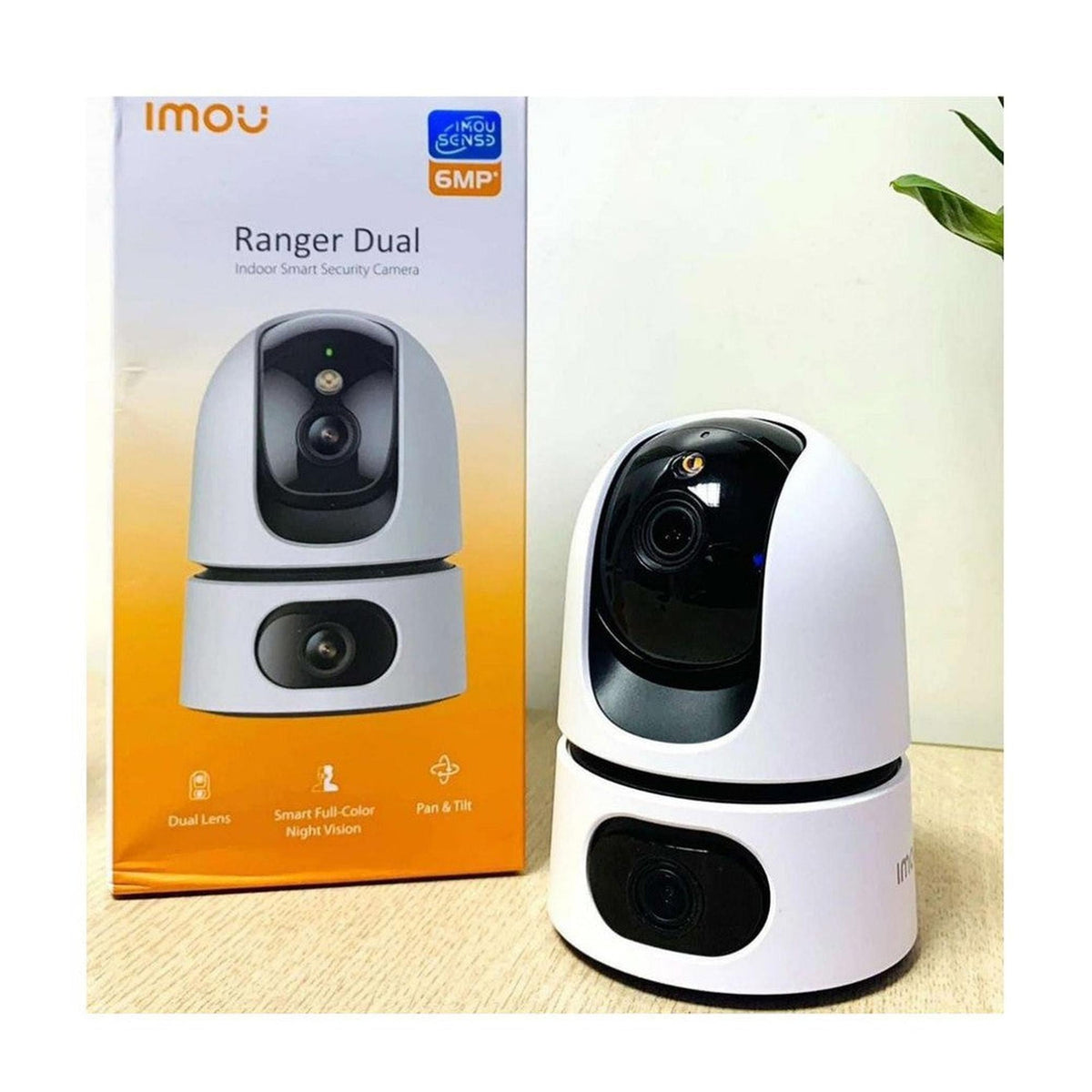 Imou Ranger Dual Pro 6MP Caméra Intérieure Wi-Fi Rotative
