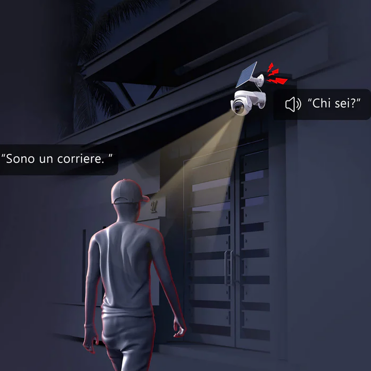 Imou Cell PT Lite 3MP Caméra Solaire Wi-Fi 360°