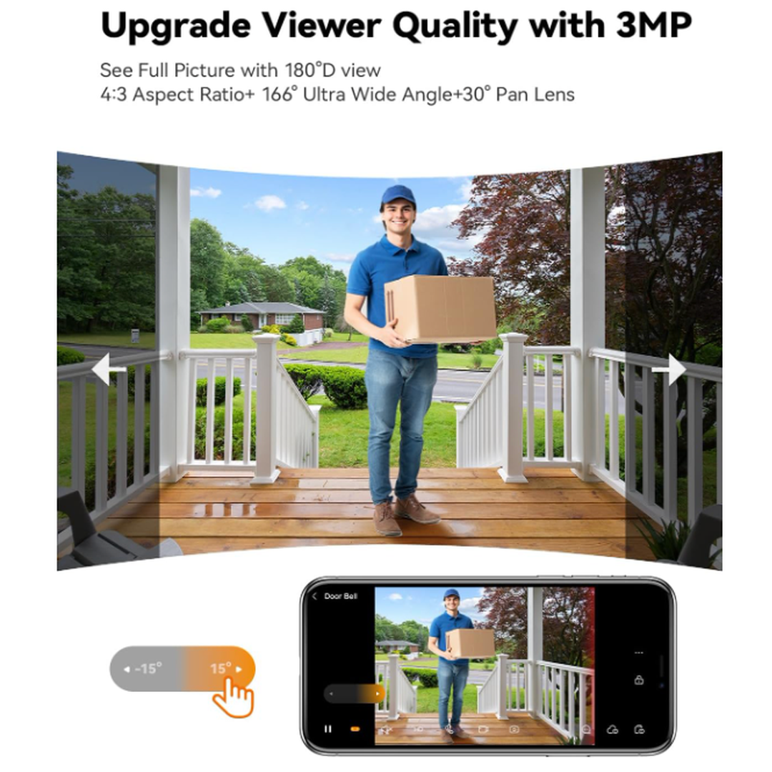 Imou D2S Visiophone Sans Fil Wi-Fi