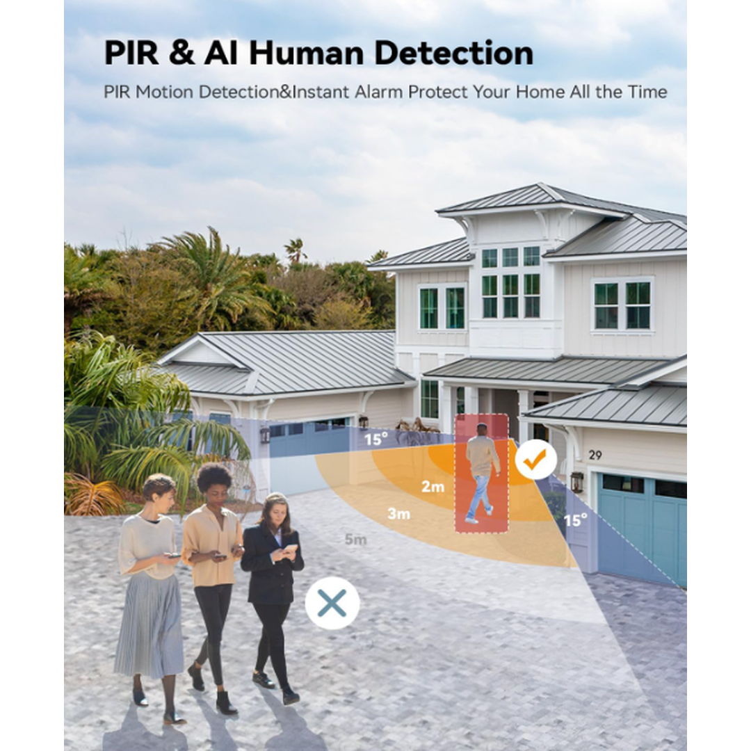 Imou D2S Visiophone Sans Fil Wi-Fi