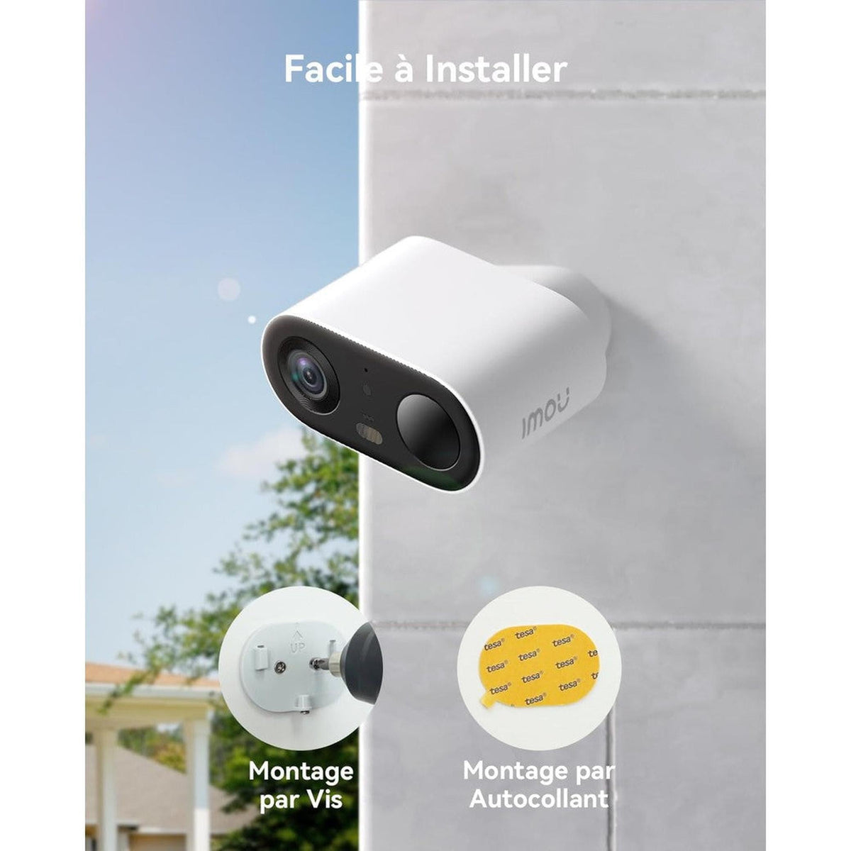 IMOU Cell Go Kit Mini Caméra Solaire Wi-Fi