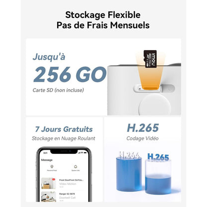 IMOU Cell Go Kit Mini Caméra Solaire Wi-Fi