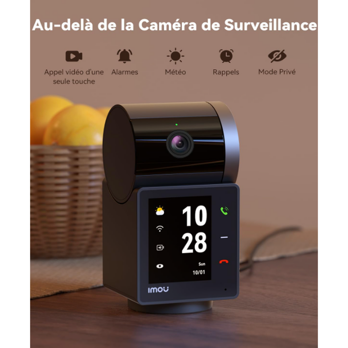 Imou Rex VT Pro 5MP Caméra Intérieure Wi-Fi