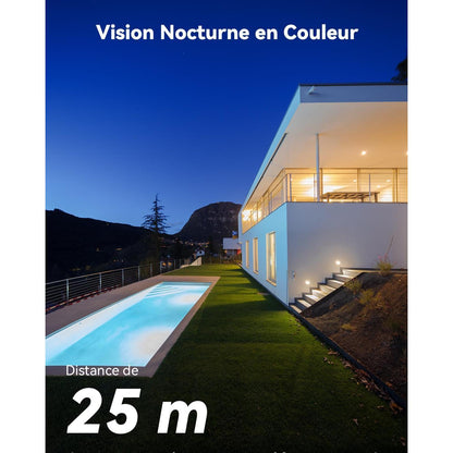 Imou AOV Dual Caméra de Surveillance Extérieure 4G Wi-Fi Solaire