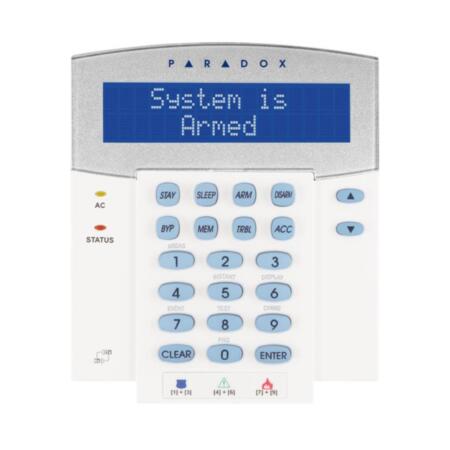 LE CLAVIER LCD BLEU 32 COMPREND UNE SORTIE PGM ET UN LECTEUR PROX. ANGLAIS - SECUROTOP