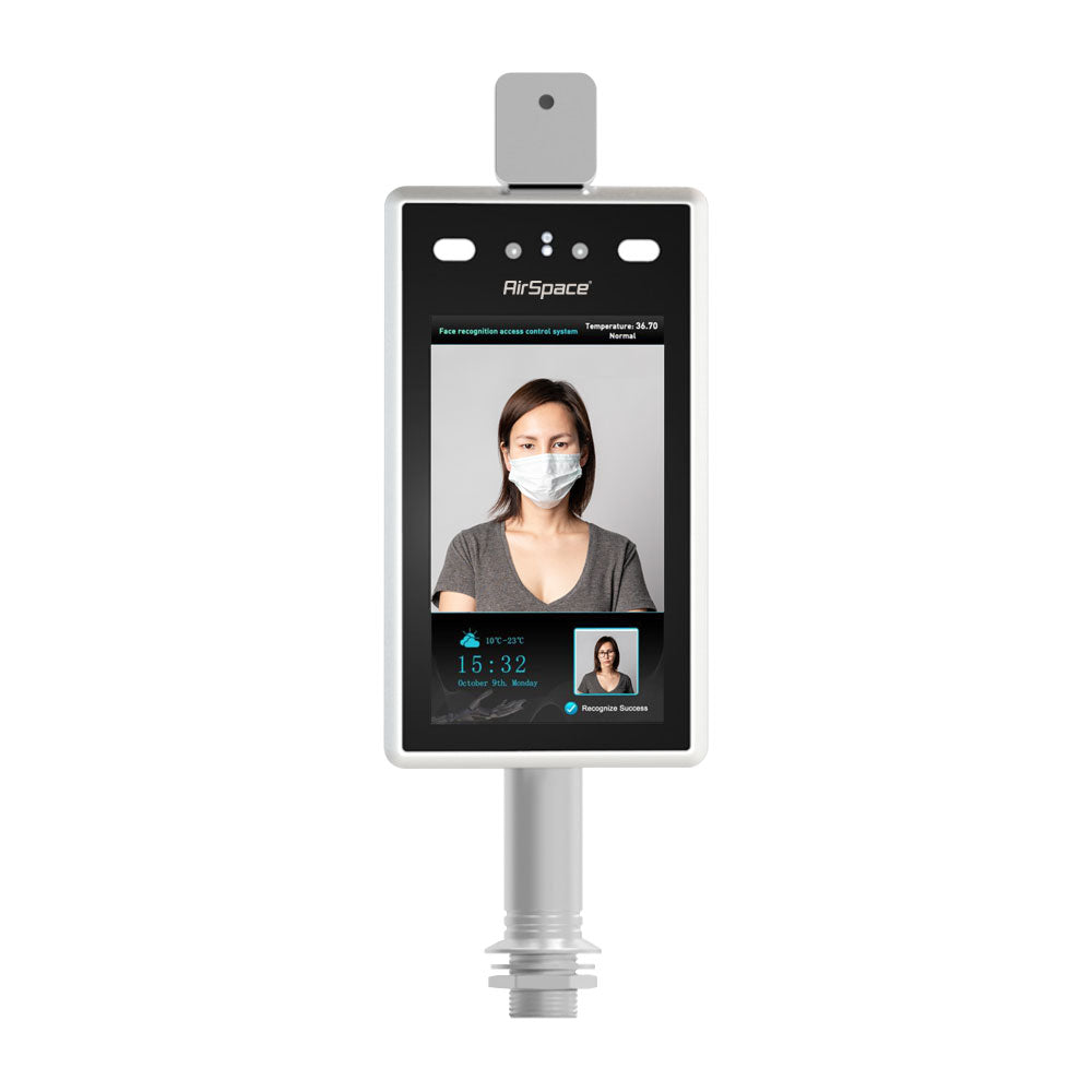 SUPPORT DE PÔLE DE TEMPÉRATURE AUTOMATIQUE DU CORPS SANS CONTACT - SECUROTOP