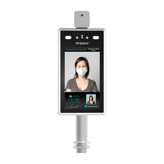 SUPPORT DE PÔLE DE TEMPÉRATURE AUTOMATIQUE DU CORPS SANS CONTACT - SECUROTOP