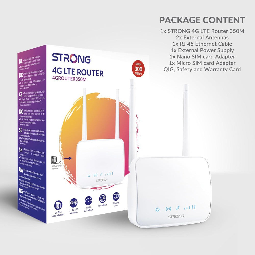 STRONG Mini Routeur 4G LTE 300 Mbit/s