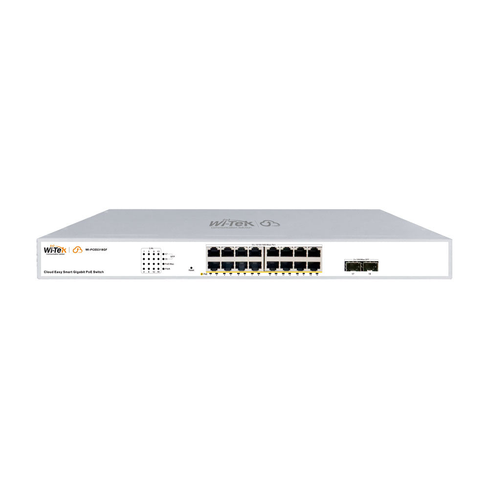 Commutateur PoE 16 ports Gigabit géré par le cloud