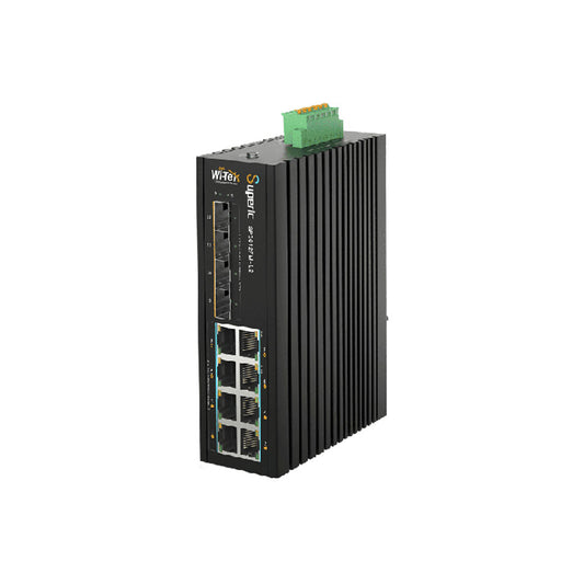 Commutateur PoE+ Gigabit L2 administrable 8 PoE+ et + 4 SFP 2.5G