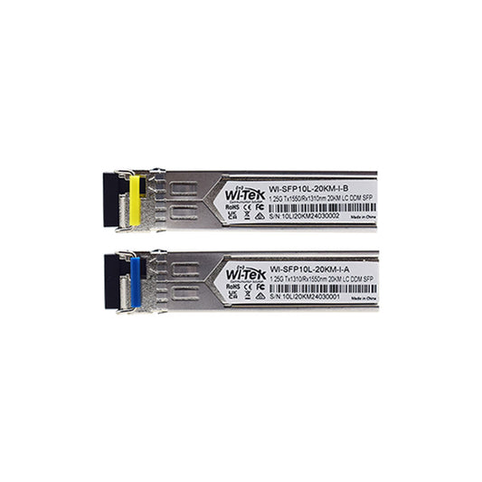 Module SFP industriel monomode de 1,25 Gbps