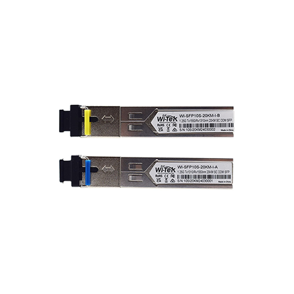 Module SFP monomode de 1,25 Gbps de qualité industrielle