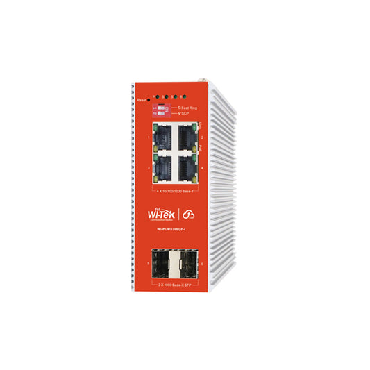 Nuage industriel PoE L2+ 4+2 Wi-Tek ALIEN-I PoE switch