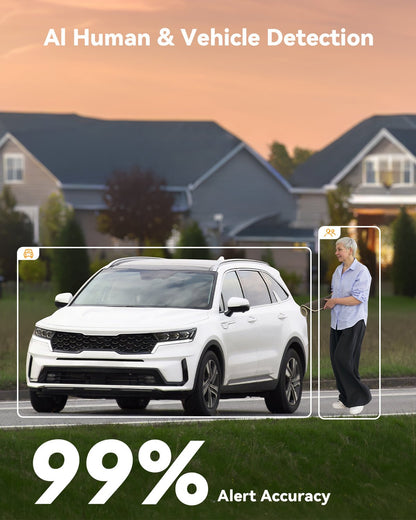 IMOU AOV Dual Caméra de Surveillance 3K 5+5MP 4G LTE Wi-Fi
