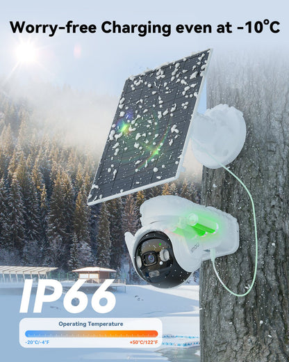 IMOU AOV PT Caméra de Surveillance 4G Wi-Fi Solaire