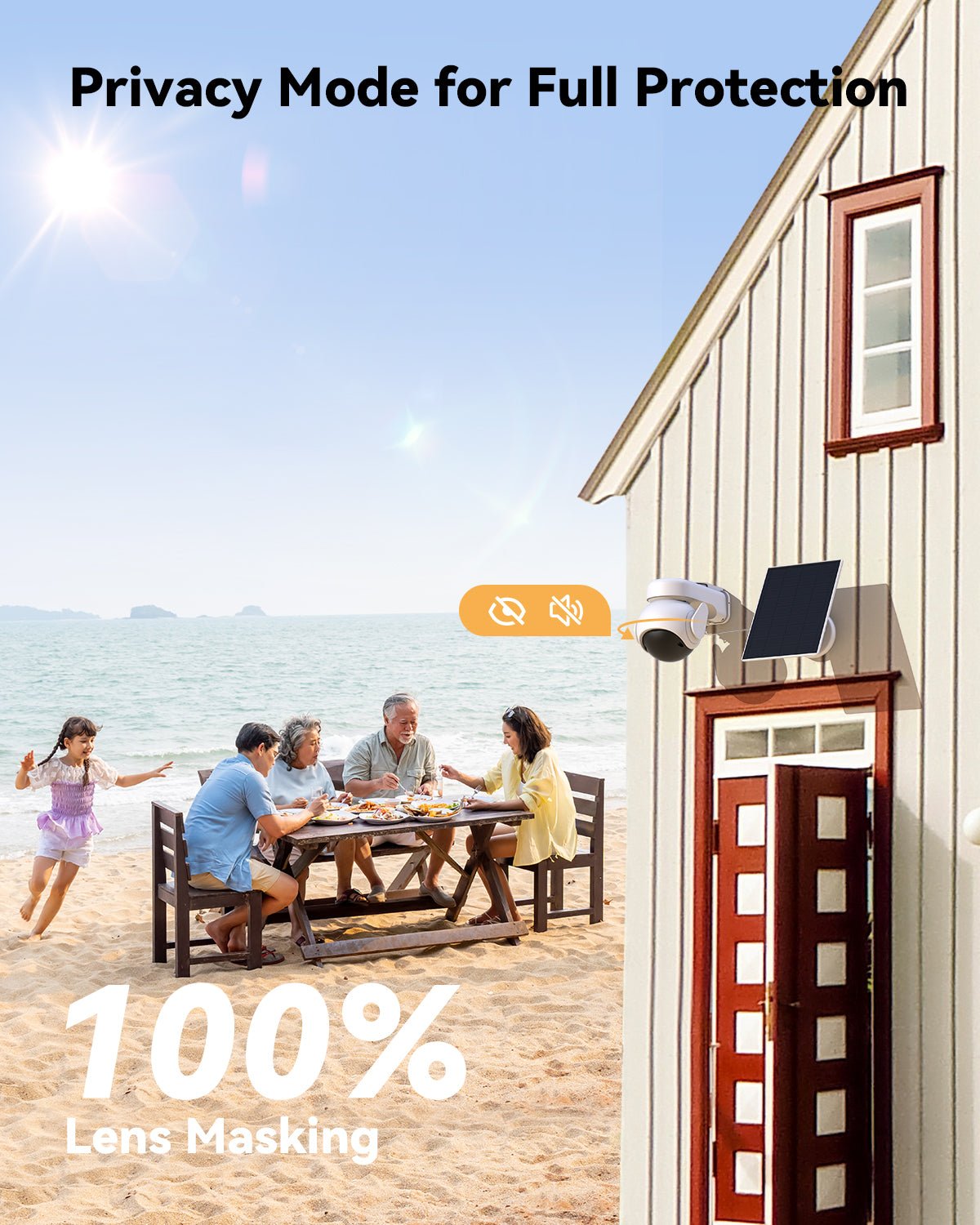 IMOU AOV PT Caméra de Surveillance 4G Wi-Fi Solaire