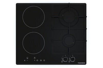 Thomson THGIH4BK Plaque de Cuisson Mixte Gaz Induction 60 cm