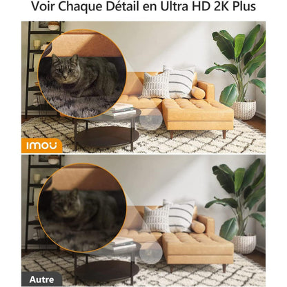 Imou Rex 3D 3MP Caméra Intérieure Wi-Fi Rotative