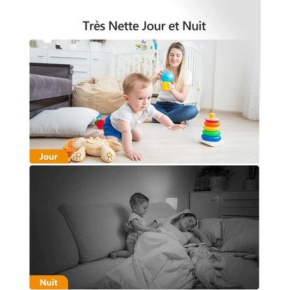 Imou Rex 3D 3MP Caméra Intérieure Wi-Fi Rotative