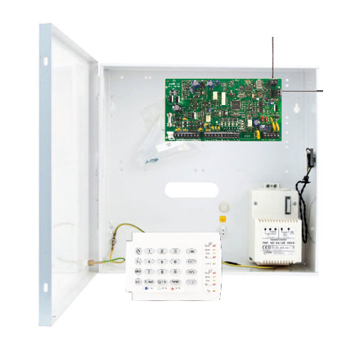 KIT CENTRALE MAGELLAN 5 ZONES + CLAVIER LED 10Z - SECUROTOP