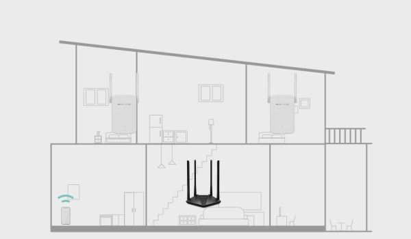 MERCUSYS ME30 Répéteur WiFi AC1200 Double Bande