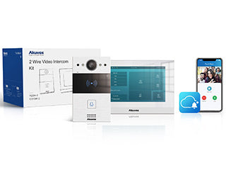 Akuvox C313W-2 - R20A-2  kit 2 fils