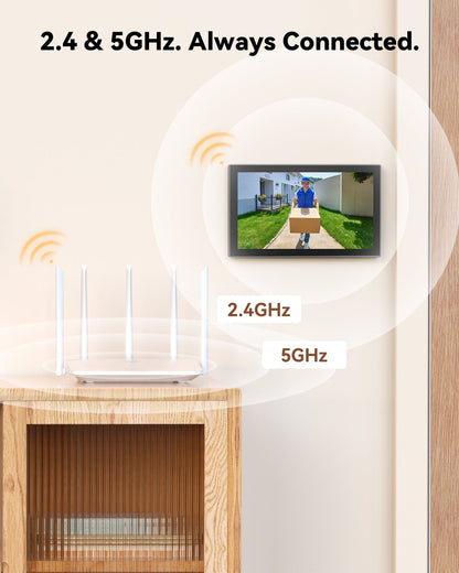IMOU VDP7 Visiophone Connecté 5MP 3K 2 Fils Écran 7 Pouces NFC